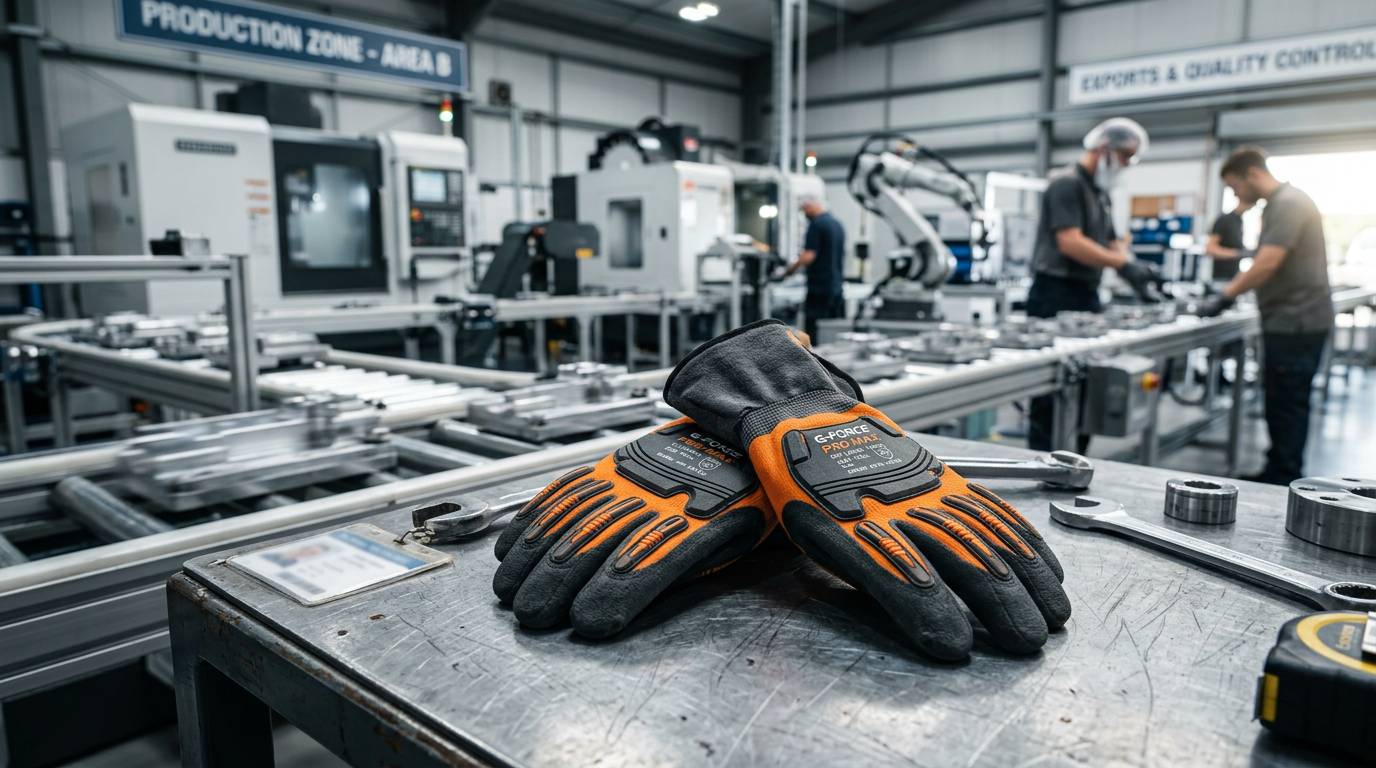 دستکش صنعتی استاندارد